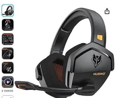 NUBWO G06 Dual Wireless Gaming Headset